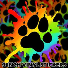 Load image into Gallery viewer, PREORDER - Rainbow Splat Logo Vinyl Sticker - PREORDER - Fur Affinity Merch Shop
