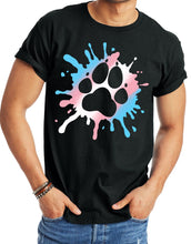Load image into Gallery viewer, Rainbow &amp; Pride Splat Logo T-Shirt - Fur Affinity Merch Shop

