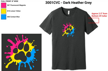 Load image into Gallery viewer, Rainbow &amp; Pride Splat Logo T-Shirt
