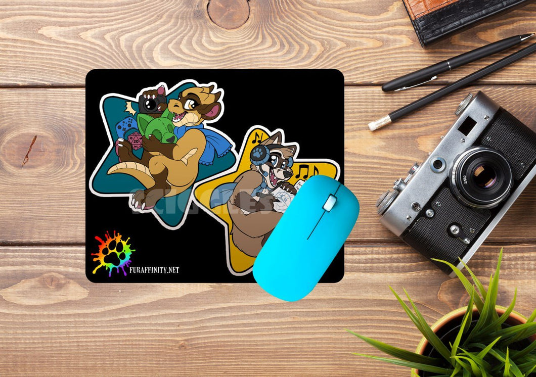 Community Star Mascots Mousepads - Fur Affinity Merch Shop