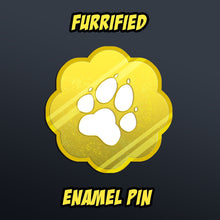 Load image into Gallery viewer, Furrified Icon Enamel Pin - Fur Affinity Merch Shop
