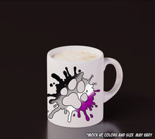 Load image into Gallery viewer, Pawprint Splat Logo Coffee Mugs - Fur Affinity Merch Shop
