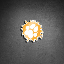 Load image into Gallery viewer, PREORDER - Orange Splat Logo Vinyl Sticker - PREORDER - Fur Affinity Merch Shop

